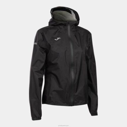Joma 82P4R4062 أسود سترة المطر r- درب الطبيعة نحيف