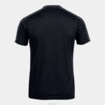 Joma 82P4R4108 أسود رمادي غامق قميص البطولة البيئية قصيرة الأكمام رجال - Image 2