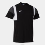 Joma 82P4R4113 أسود قميص بأكمام قصيرة مريحة iii رجال