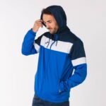 Joma 82P4R4121 الأزرق الملكي الأزرق الداكن طاقم سترة المطر رابعا رجال - Image 9