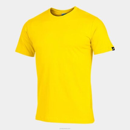 Joma 82P4R4122 أصفر قميص قصير الاكمام صحراوي رجال