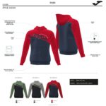 Joma 82P4R4126 الكاكي الأسود حديقة سترة مقنعين رجال - Image 5