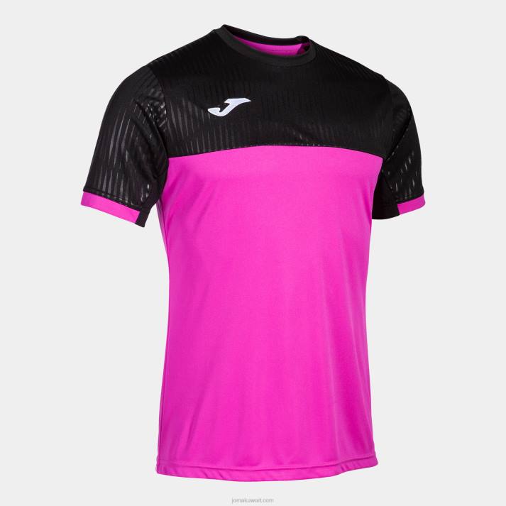 joma_82p4r4129_d986d98ad988d986_d988d8b1d8afd98a_d8a3d8b3d988d8af_d982d985d98ad8b5_d982d8b5d98ad8b1_d8a7d984d8a3d983d985d8a7d9.jpg Joma 82P4R4129 نيون وردي أسود قميص قصير الأكمام مونتريال رجال - Image 1
