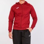 Joma 82P4R4137 بورجوندي سترة مقنعين menfis رجال - Image 2