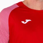 Joma 82P4R4145 احمر ابيض قميص قصير الأكمام أساسي الثاني رجال - Image 3