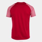 Joma 82P4R4145 احمر ابيض قميص قصير الأكمام أساسي الثاني رجال - Image 5