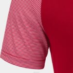 Joma 82P4R4145 احمر ابيض قميص قصير الأكمام أساسي الثاني رجال - Image 7