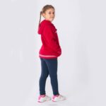 Joma 82P4R4152 أحمر سترة مقنعين في الحرم الجامعي ثالثا رجال - Image 6