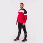 Joma 82P4R4158 أحمر أسود أبيض طاقم قميص من النوع الثقيل الرابع رجال - Image 4