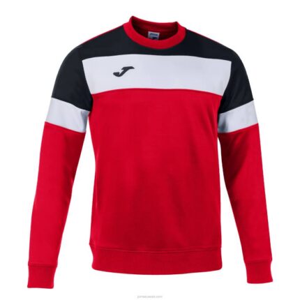 Joma 82P4R4158 أحمر أسود أبيض طاقم قميص من النوع الثقيل الرابع رجال