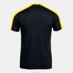 Joma 82P4R4170 أصفر مسود قميص البطولة البيئية قصيرة الأكمام رجال - Image 2