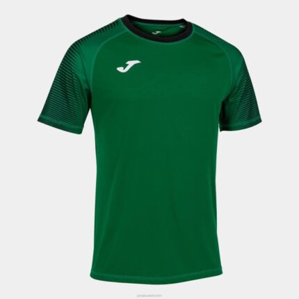 Joma 82P4R4172 أخضر قميص قصير الأكمام Hispa III رجال