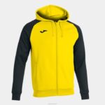 Joma 82P4R4185 أصفر أسود أكاديمية جاكيت مقنع رابعًا رجال