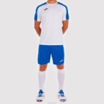 Joma 82P4R4195 أبيض أزرق ملكي أكاديمية قميص بأكمام قصيرة iii رجال - Image 4