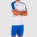 Joma 82P4R4195 أبيض أزرق ملكي أكاديمية قميص بأكمام قصيرة iii رجال - Image 7
