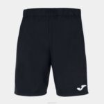 Joma 82P4R4196 أسود أبيض شورت ماكسي رجال