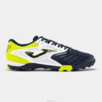 Joma 82P4R419 الأزرق الداكن الأبيض حذاء كرة القدم Cancha 23 turf