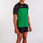 Joma 82P4R4209 أخضر أسود الفائز قميص قصير الأكمام رجال - Image 5