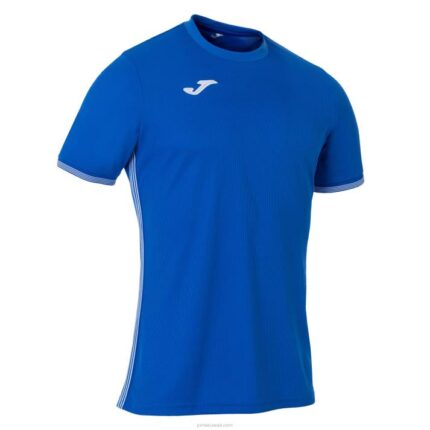 Joma 82P4R4213 الأزرق الملكي قميص بأكمام قصيرة الحرم الجامعي ثالثا رجال