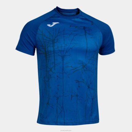 Joma 82P4R4221 الأزرق الملكي قميص قصير الأكمام النخبة التاسع رجال