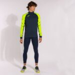 Joma 82P4R4223 الأزرق الداكن أصفر فلوري قميص من النوع الثقيل النخبة التاسع رجال - Image 4