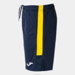 Joma 82P4R4226 الأزرق الداكن والأصفر بطولة برمودا السراويل البيئية رجال - Image 3