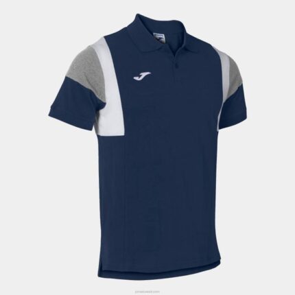 Joma 82P4R4227 الأزرق الداكن قميص بولو بأكمام قصيرة كونفورت III رجال