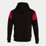Joma 82P4R4244 أسود أحمر طاقم سترة مقنعين v رجال - Image 2