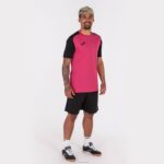 Joma 82P4R4251 الفوشيه الأسود قميص بأكمام قصيرة أكاديمية رابعا رجال - Image 4