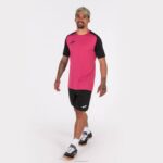 Joma 82P4R4251 الفوشيه الأسود قميص بأكمام قصيرة أكاديمية رابعا رجال - Image 6