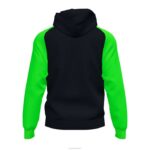 Joma 82P4R4252 أسود أخضر نيون أكاديمية جاكيت مقنع رابعًا رجال - Image 2