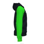 Joma 82P4R4252 أسود أخضر نيون أكاديمية جاكيت مقنع رابعًا رجال - Image 4