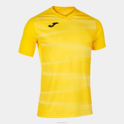 Joma 82P4R4255 أصفر قميص قصير الأكمام grafity الثاني رجال
