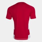 Joma 82P4R4257 احمر ابيض قميص قصير الأكمام prorugby الثاني رجال - Image 2