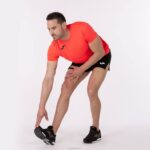 Joma 82P4R4259 نيون المرجان قميص قصير الأكمام سجل الثاني رجال - Image 6