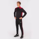 Joma 82P4R4260 أسود أحمر بطولة قميص من النوع الثقيل vi رجال - Image 4