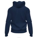 Joma 82P4R4263 الأزرق الداكن الأبيض سترة الشارع مقنعين رجال - Image 3