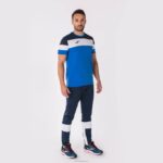 Joma 82P4R4294 الأزرق الملكي الأزرق الداكن قميص بأكمام قصيرة طاقم رابعا رجال - Image 4
