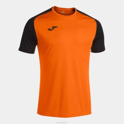 Joma 82P4R4304 برتقالي أسود قميص بأكمام قصيرة أكاديمية رابعا رجال