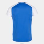Joma 82P4R4308 أزرق ملكي أبيض قميص قصير الأكمام سجل الثاني رجال - Image 11