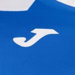 Joma 82P4R4308 أزرق ملكي أبيض قميص قصير الأكمام سجل الثاني رجال - Image 3