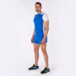 Joma 82P4R4308 أزرق ملكي أبيض قميص قصير الأكمام سجل الثاني رجال - Image 10