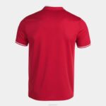 Joma 82P4R4310 احمر ابيض بطولة قميص بولو قصير الاكمام vi رجال - Image 2