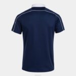 Joma 82P4R4311 الأزرق الداكن قميص بولو قصير الأكمام سكرم رجال - Image 2