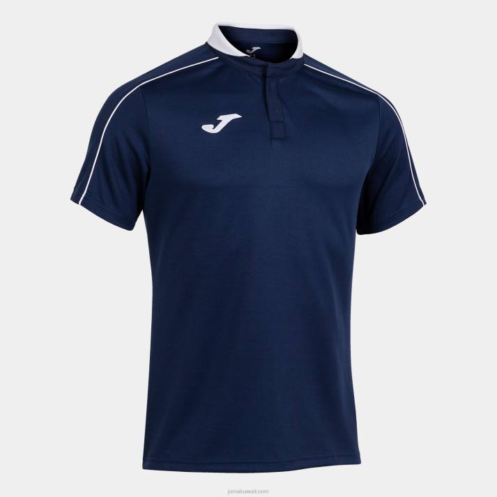 joma_82p4r4311_d8a7d984d8a3d8b2d8b1d982_d8a7d984d8afd8a7d983d986_d982d985d98ad8b5_d8a8d988d984d988_d982d8b5d98ad8b1_d8a7d984d8.jpg Joma 82P4R4311 الأزرق الداكن قميص بولو قصير الأكمام سكرم رجال - Image 1