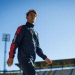 Joma 82P4R4337 الأزرق الداكن الأحمر بطولة سترة المطر الرابع رجال - Image 2