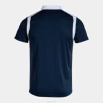 Joma 82P4R4343 الأزرق الداكن الأبيض بطولة قميص بولو بأكمام قصيرة v رجال - Image 2