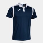 Joma 82P4R4343 الأزرق الداكن الأبيض بطولة قميص بولو بأكمام قصيرة v رجال