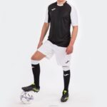 Joma 82P4R4350 أسود أبيض قميص قصير الأكمام أساسي رجال - Image 6
