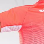 Joma 82P4R4355 نيون المرجان الأبيض قميص قصير الأكمام النخبة السابع رجال - Image 5